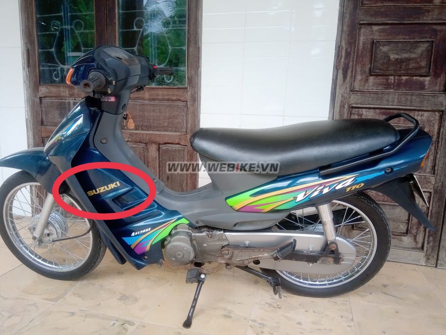 Ron mâm lửa suzuki Viva 110 số lùi(số trả về)