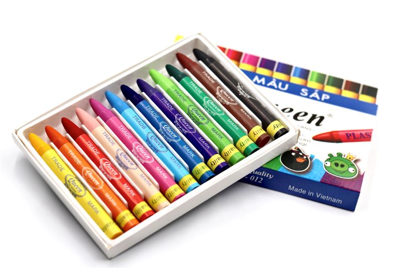 Bút Sáp 12 Màu Queen PC-012