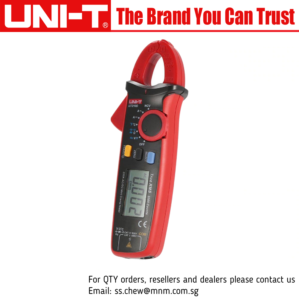 [HCM]UNI-T UT210D Mini Clamp Meter