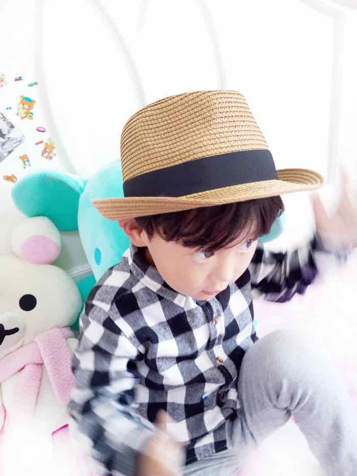 Mũ Phớt Cói Cho Bé