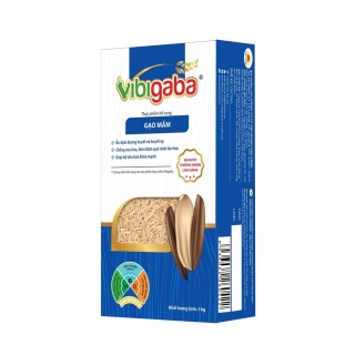 Gạo Mầm Vibigaba Hạt Ngọc Trời Gói 1Kg - Gạo cho người tiểu đường giảm cân - Date mới nhất thumbnail