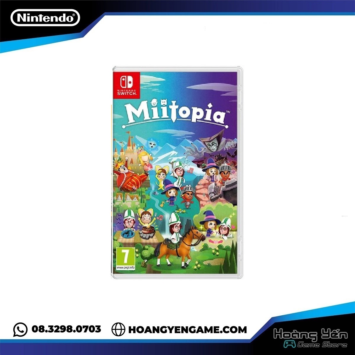 [HCM]Băng Game Miitopia Nintendo Switch
