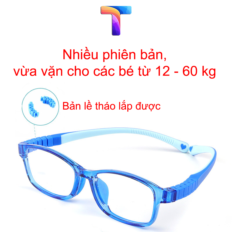 [Ảnh thật] Gọng mắt kính trẻ em vuông 8805 8809 8810 [Có sẵn] [Giá hủy diệt]