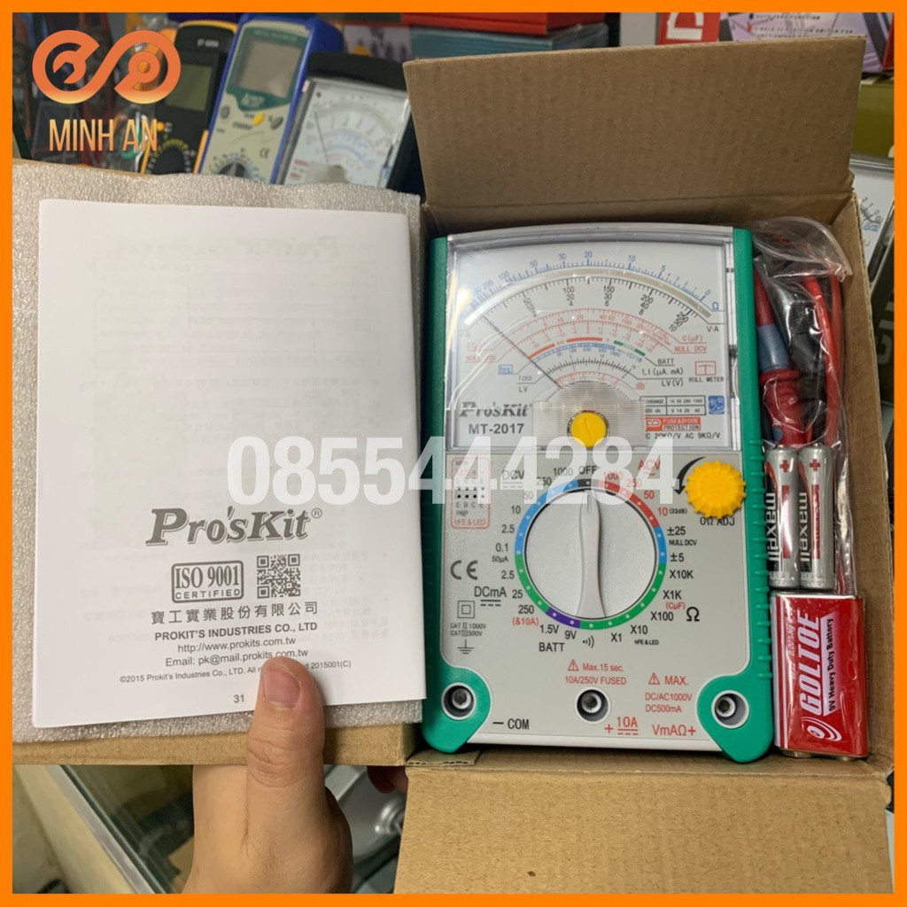 Đồng Hồ Vạn Năng Pro’Skit Mt-2017