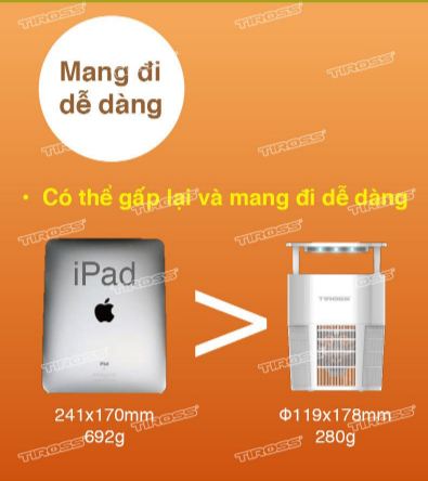 Đèn Bắt Muỗi Tiross TS8811