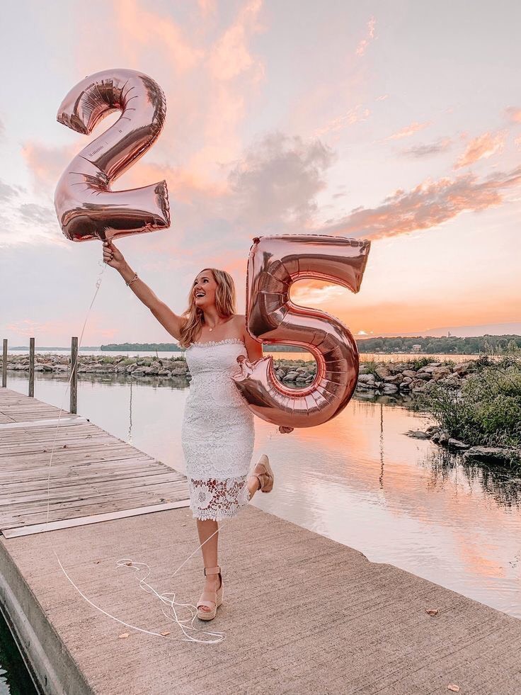 Bóng số rosegold balloon number 70cm bso25