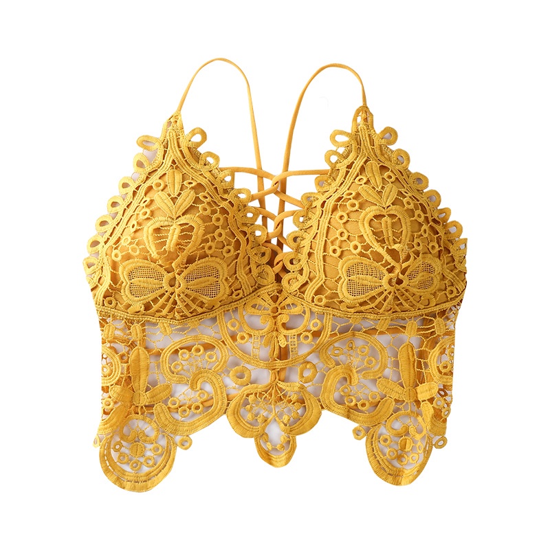 Áo bra ren nữ crotop siêu hot hở lưng - 210