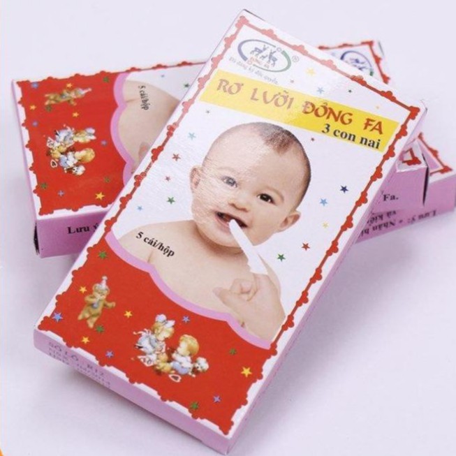 Rơ lưỡi Đông Fa 10 hộp cho bé( 5 cái/hộp)