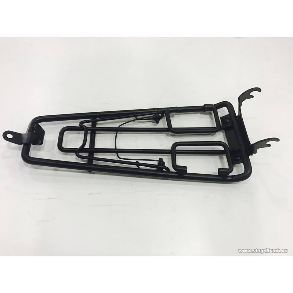 BAGA INOX 10LI EXCITER 150 TRẮNG ĐEN TITAN MẪU VUÔNG 2021- GIÁ ĐỠ HÀNH LÝ PHỤ KIỆN ĐỒ CHƠI XE MÁY