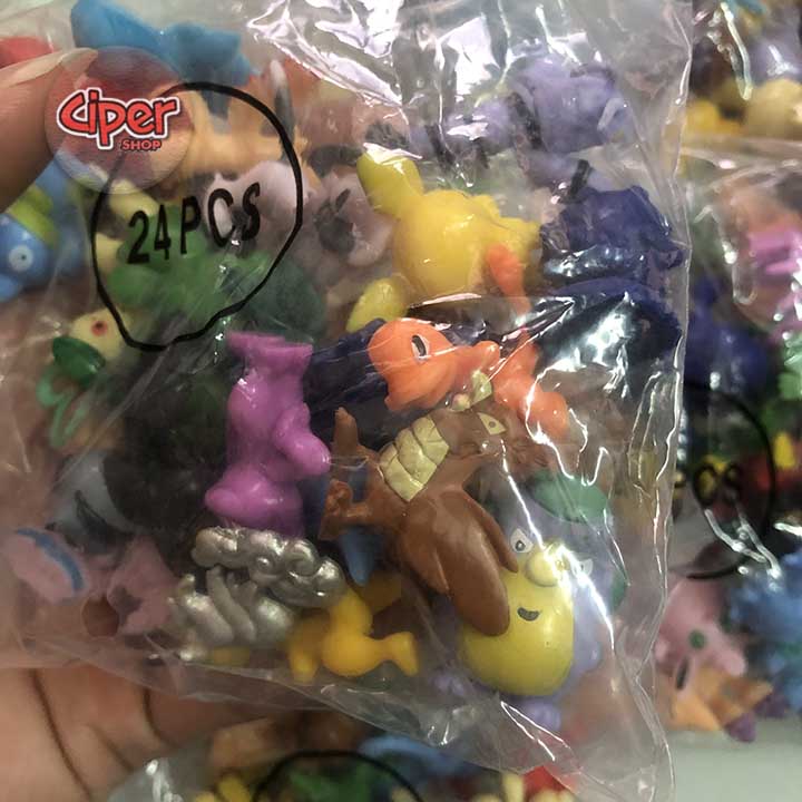 Bộ 144 mô hình Pokemon mini - figure pokemon chibi