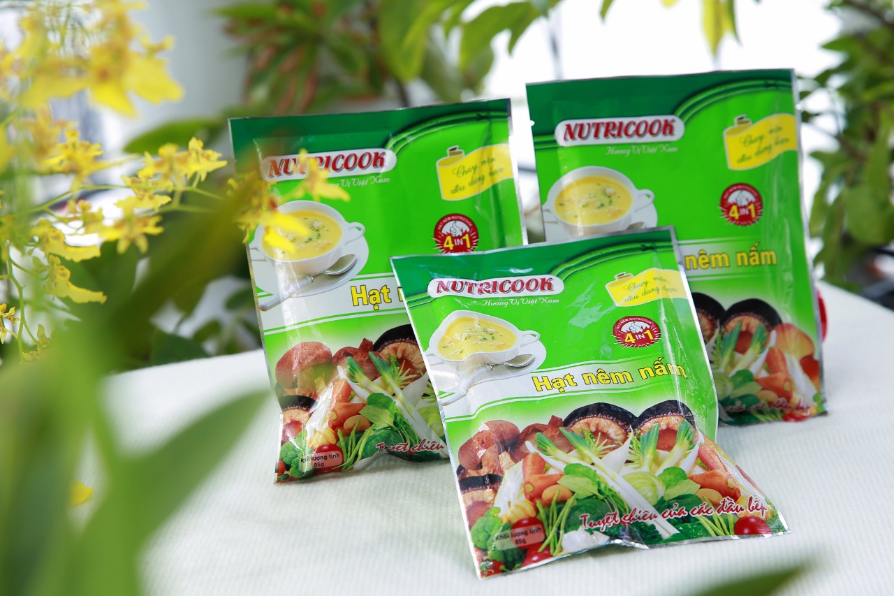 [HCM]HẠT NÊM CHAY NẤM HƯƠNG  900GR - NUTRICOOK