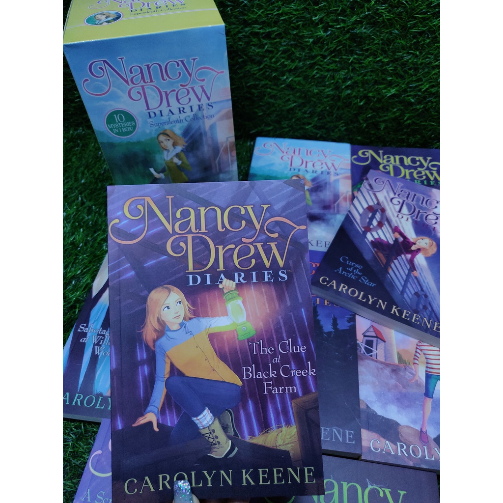 Bản in đen trắng 10c - No box - Nancy Drew Diaries Supersleuth Collection