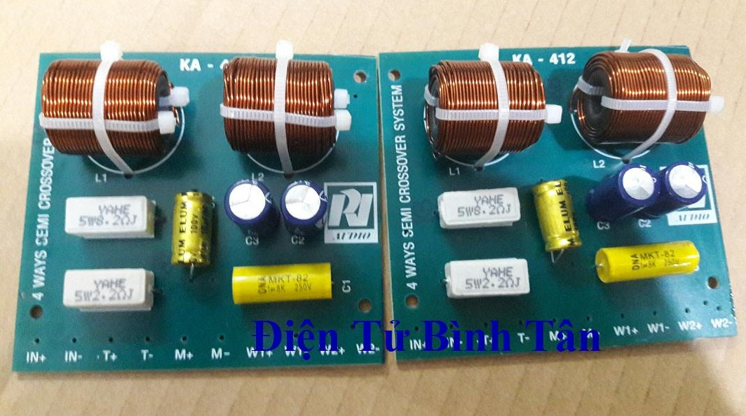 Phân tần loa cao cấp 2 bass 1 trung 1 treble