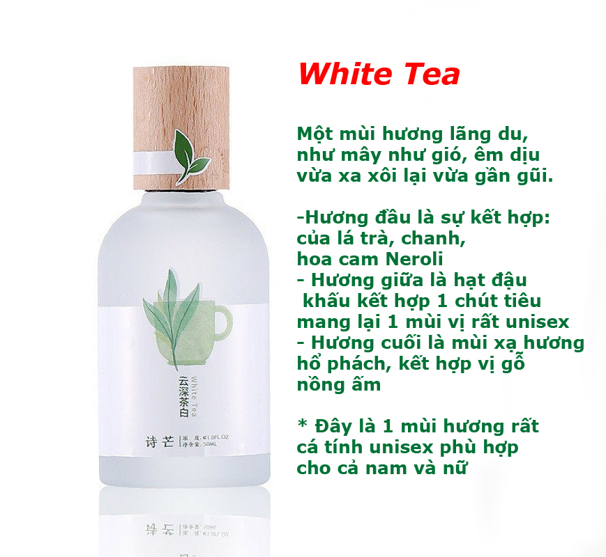 Nước Hoa Body Mist Nắp Gỗ Mẫu Mới 50ML