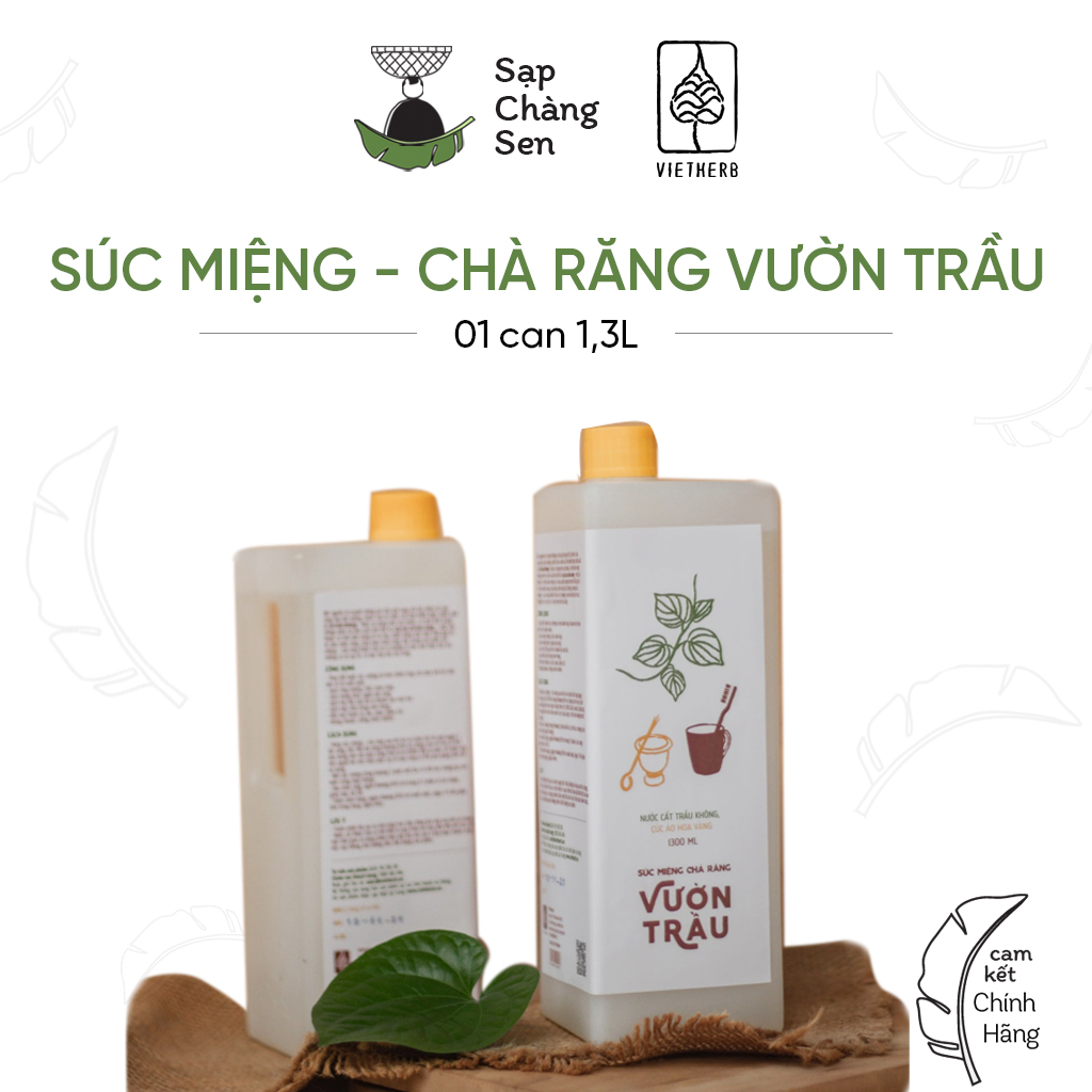 Nước súc miệng - chà răng Vườn Trầu (Vietherb)