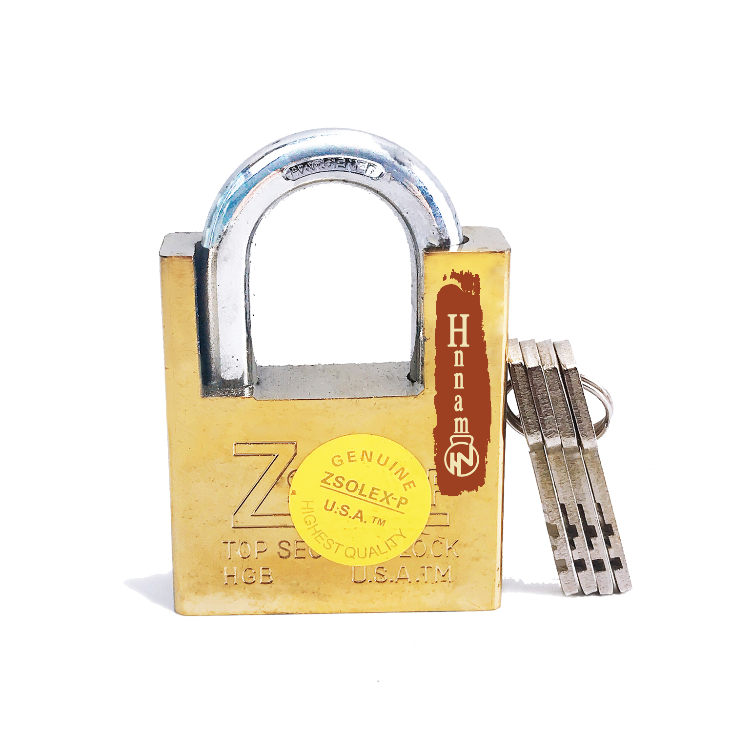 Zsolex-r door lock size | 60mm size | stainless steel-anti-cut off your property safety solution