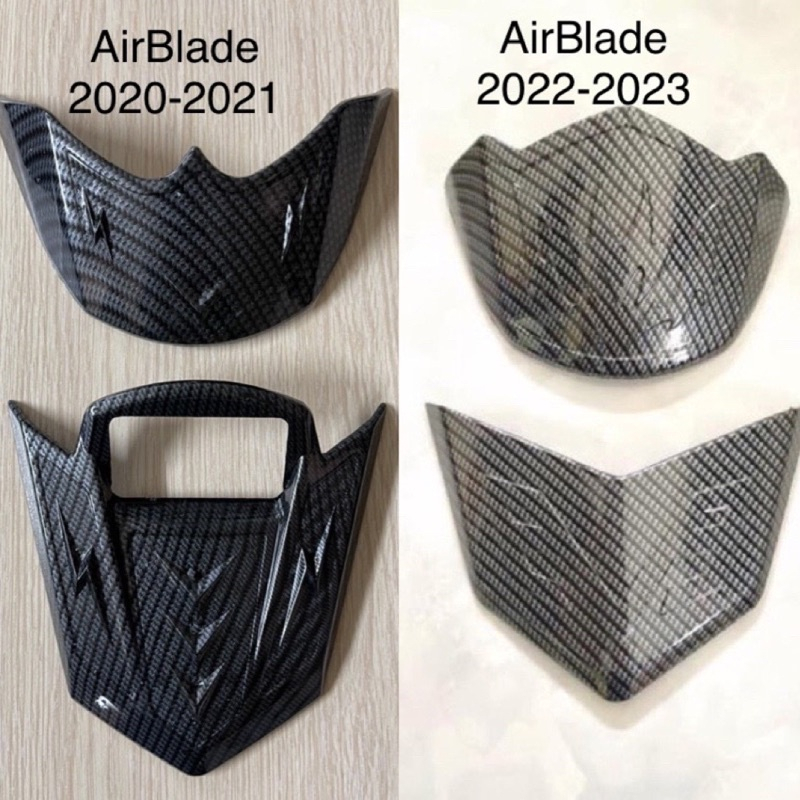 Ốp mỏ đuôi dè ab airblade 2020-2023 carbon