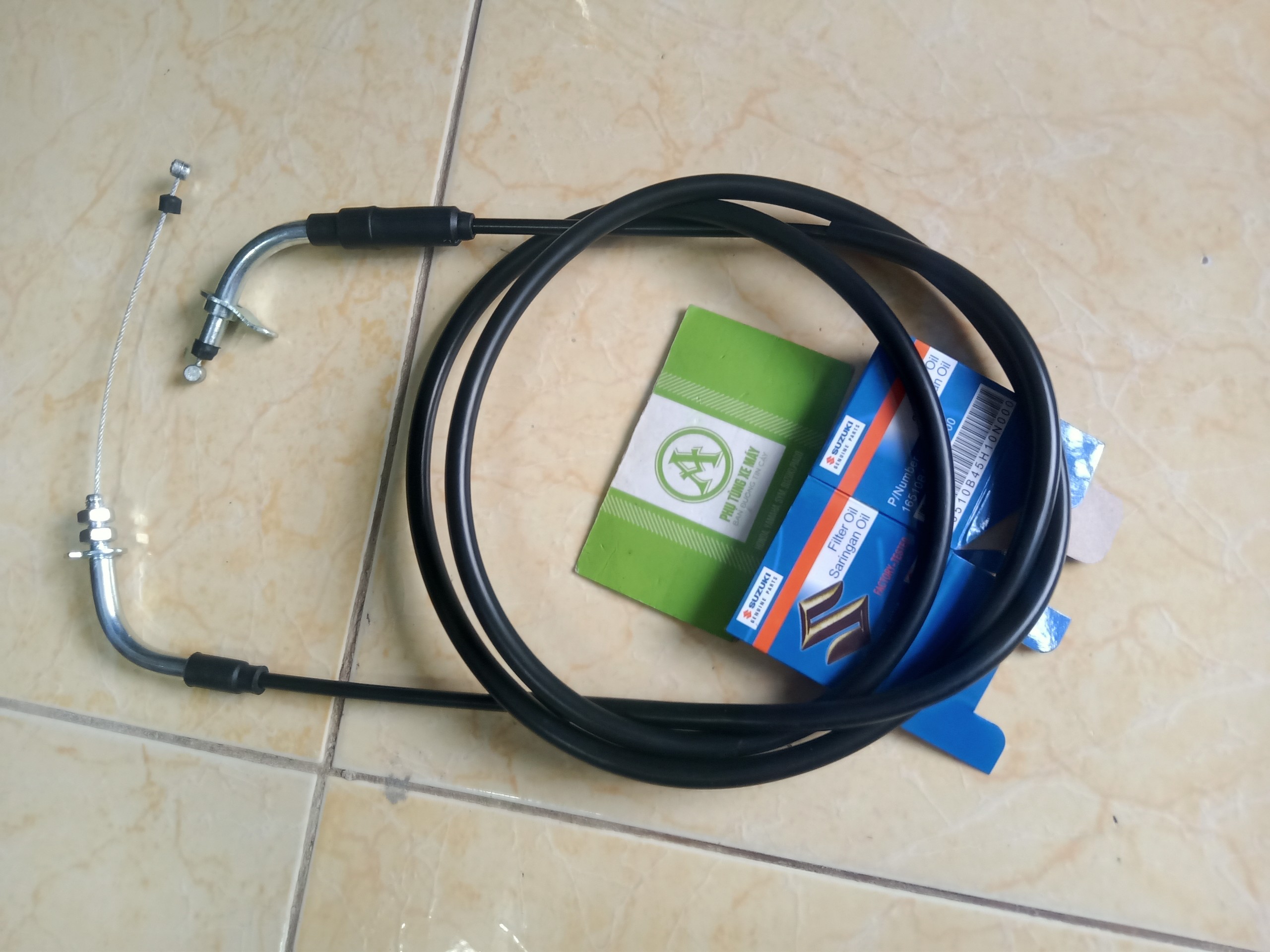Dây ga xe tay ga SUZUKI HAYATE loại 1 165cm