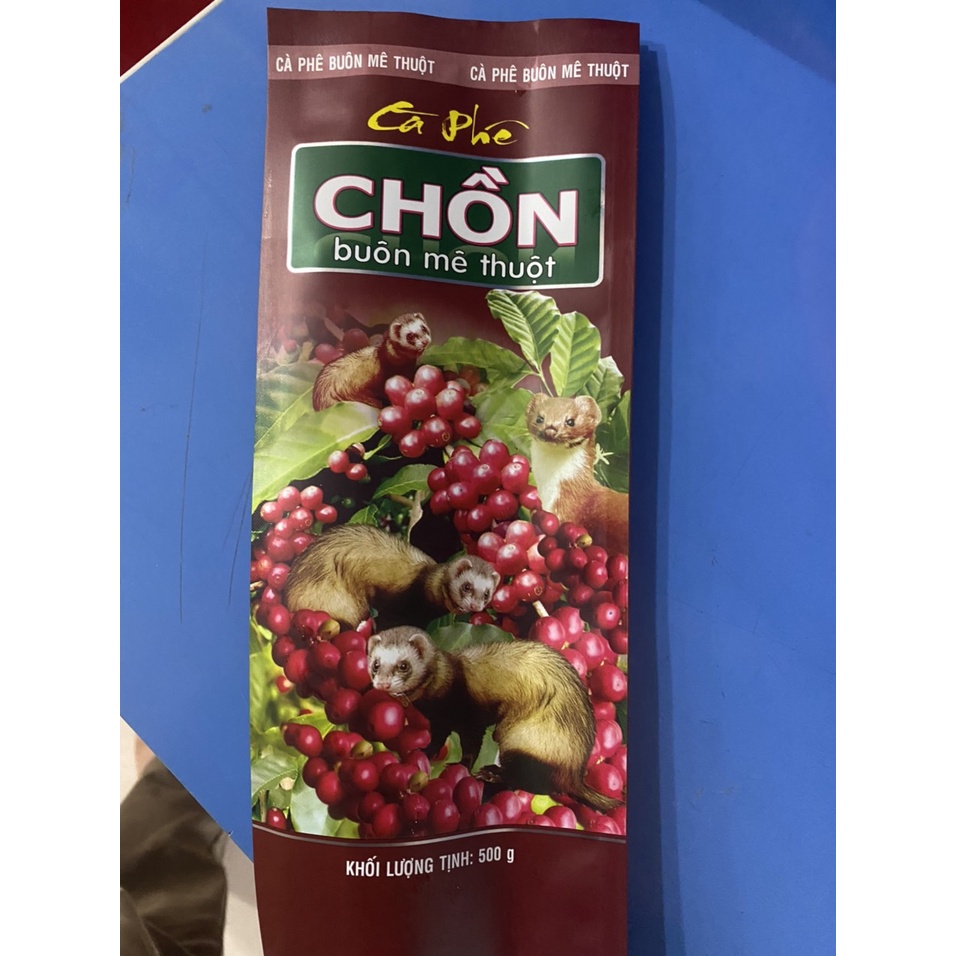 500gr Cà phê pha Phin truyền thống Chồn Buôn Mê Thuộc