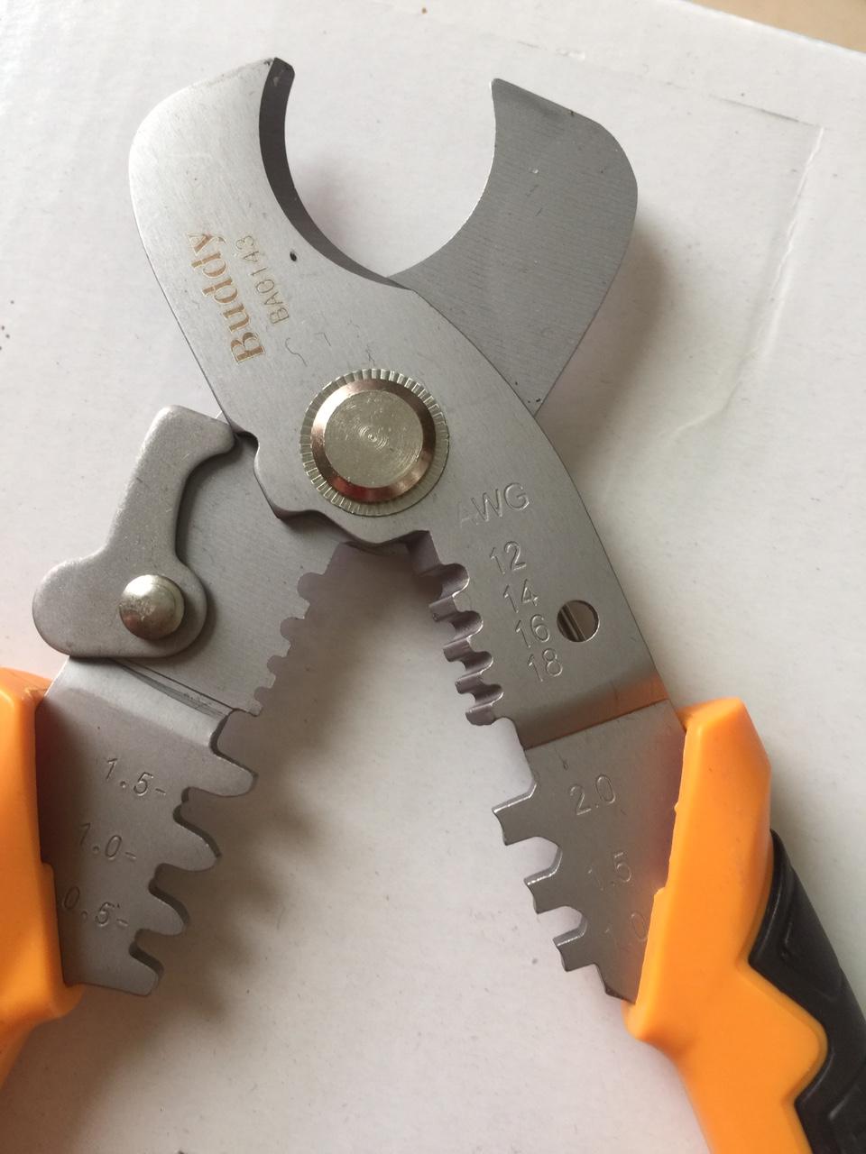 Kìm cắt đa năng tuốt, bấm -cốt buddy 143