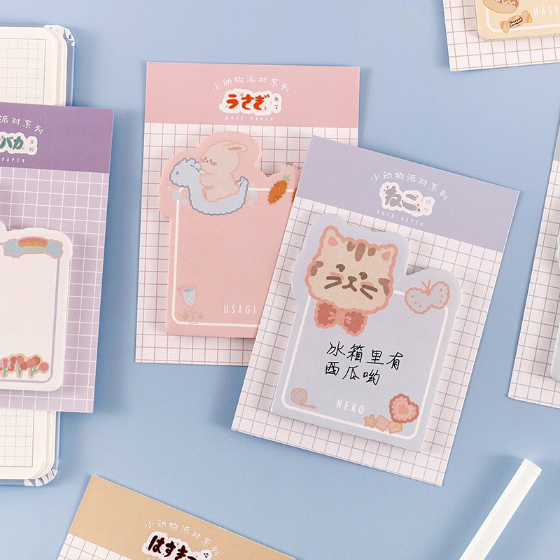 Giấy ghi chú note hình ảnh đáng yêu