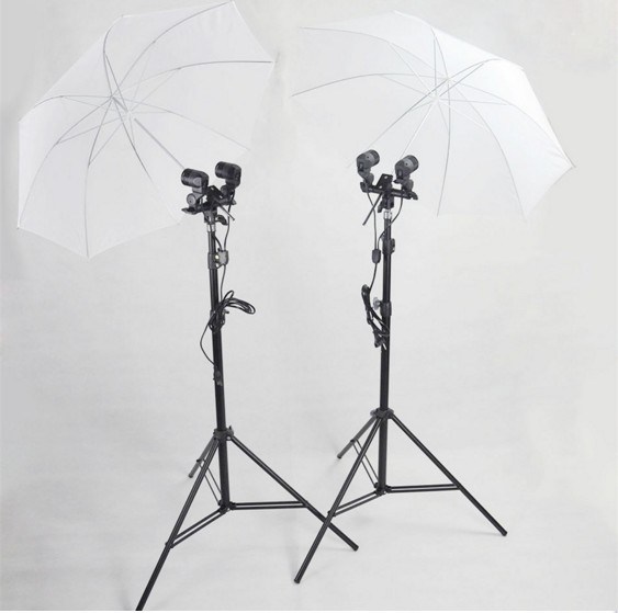 Dù xuyên trắng 85cm-110cm