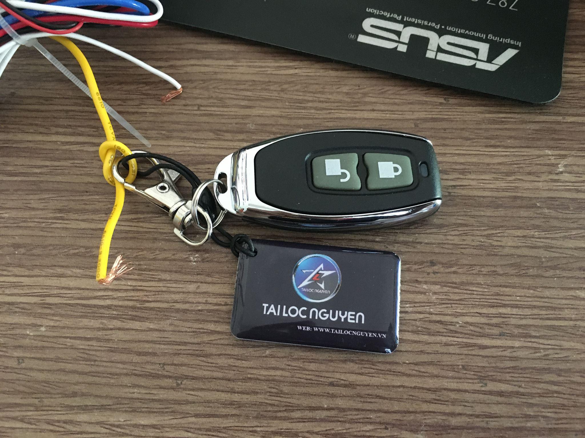 [HCM]KHÓA CHỐNG TRỘM REMOTE TỰ NHẬN DIỆN CHỦ XE (CÓ THẺ TỪ ĐỀ PHÒNG)