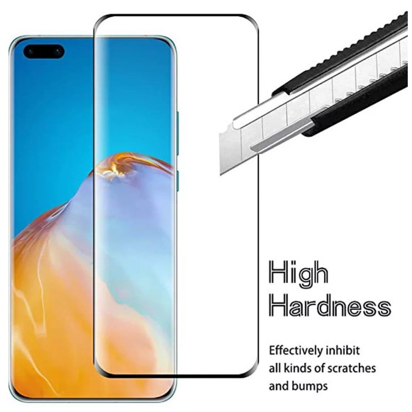 Kính cường lực 4D cho Huawei P40 Pro Full màn hình siêu bảo vệ