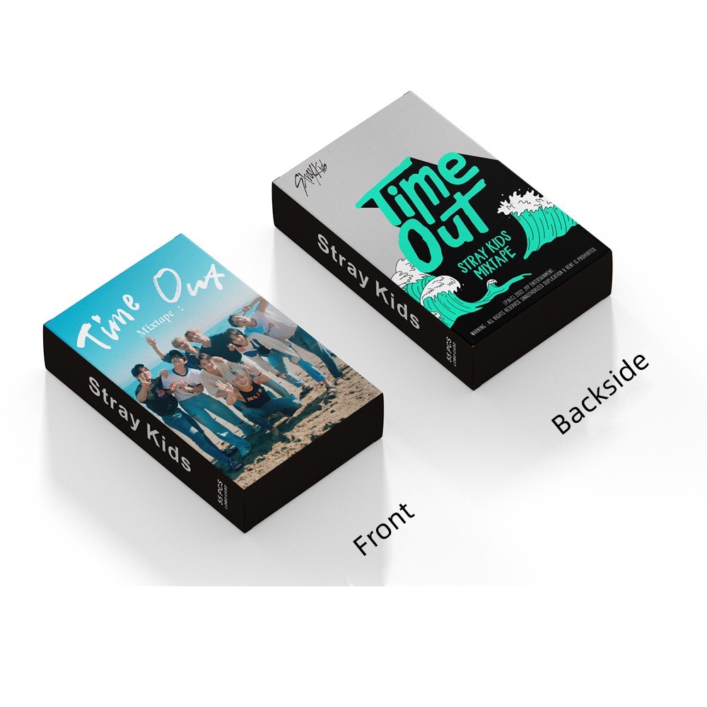Set 55 lomo card Stray Kids -Time Out