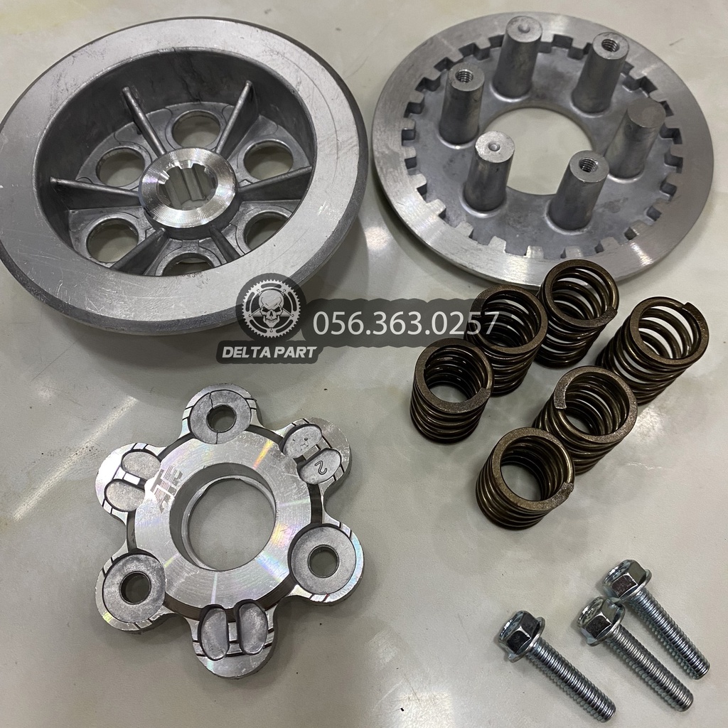 Nồi độ Wave Dream 6 lò xo ( đế nồi, lò xo) ATE RACING mẫu V2
