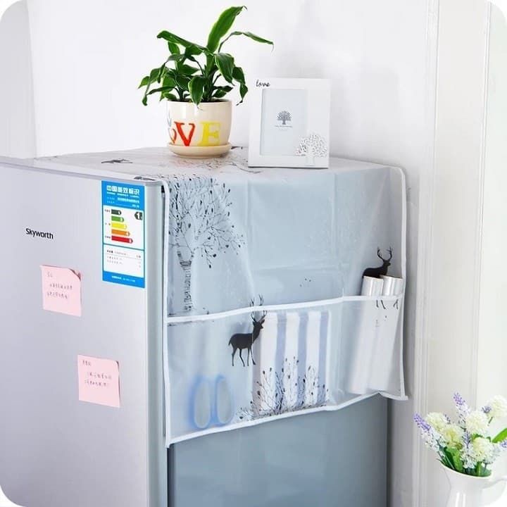 Bạt Phủ Tủ Lạnh Chất Liệu Nilon Peva Không Thấm Nước