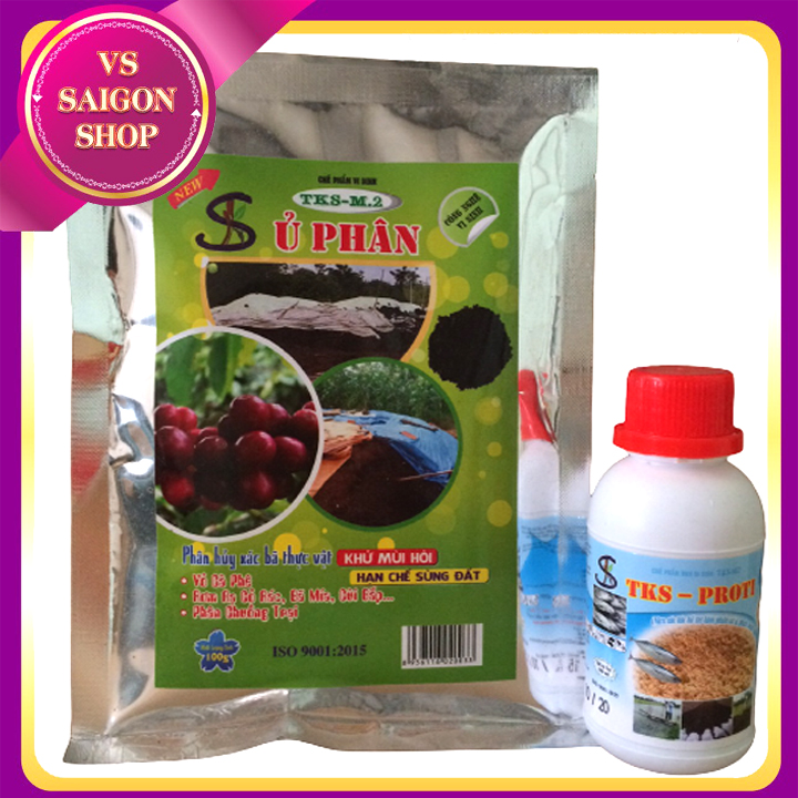 [ CHAI 100ML ] PROTI: Men Xúc Tác Làm Phân Cá, Phân Bánh Dầu