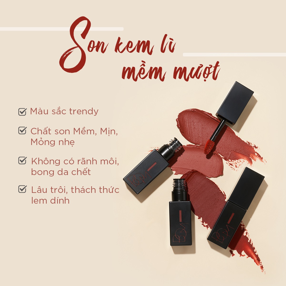 Son Kem BOM Matt Holic Tint 8.5g