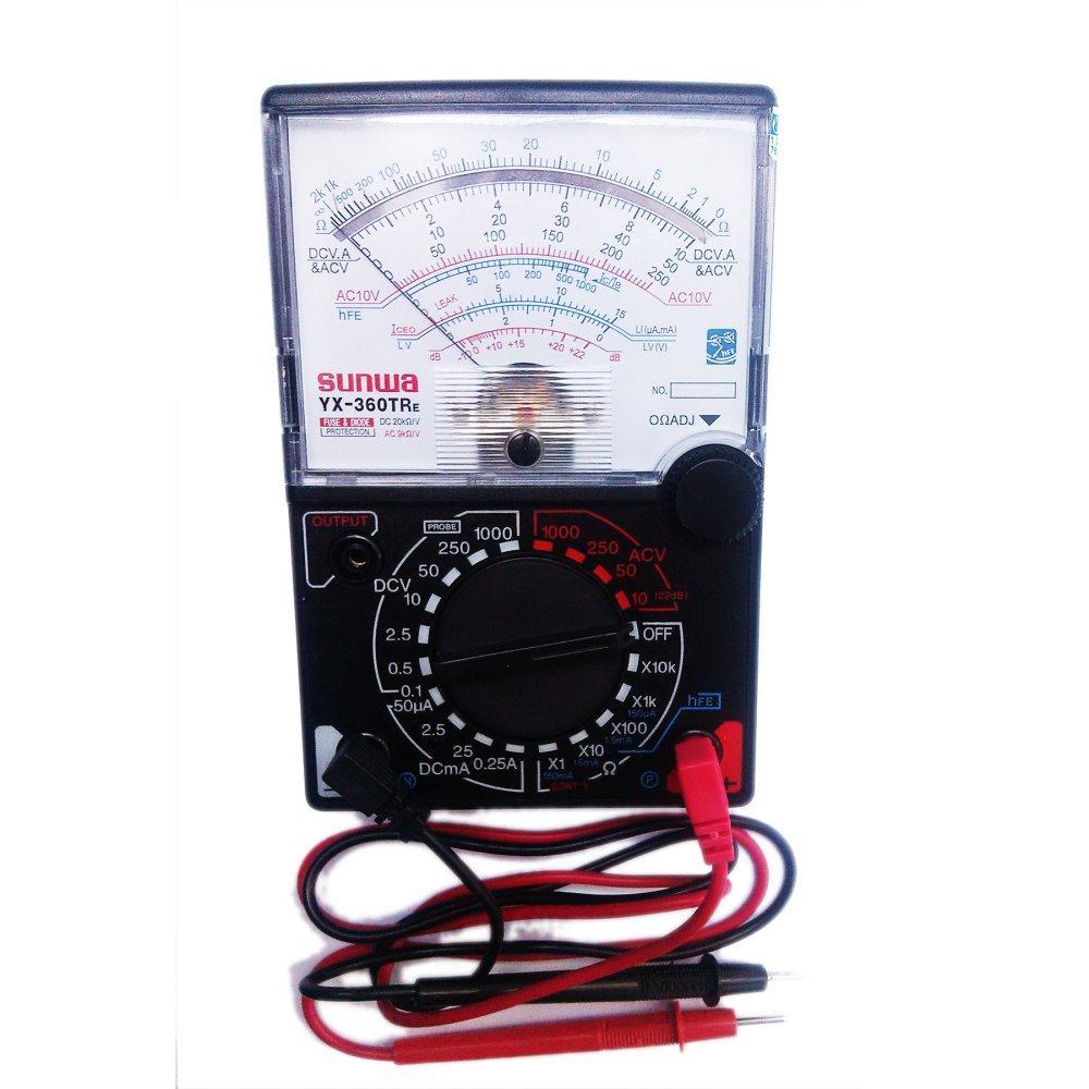[HCM]Đồng hồ đo kim vạn năng VOM (Đen phối trắng)