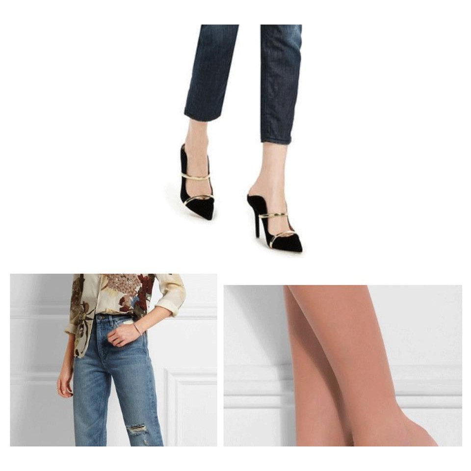 Giày Cao Gót 8 Phân Gót Nhọn Kiêu Kỳ Mã NNC36