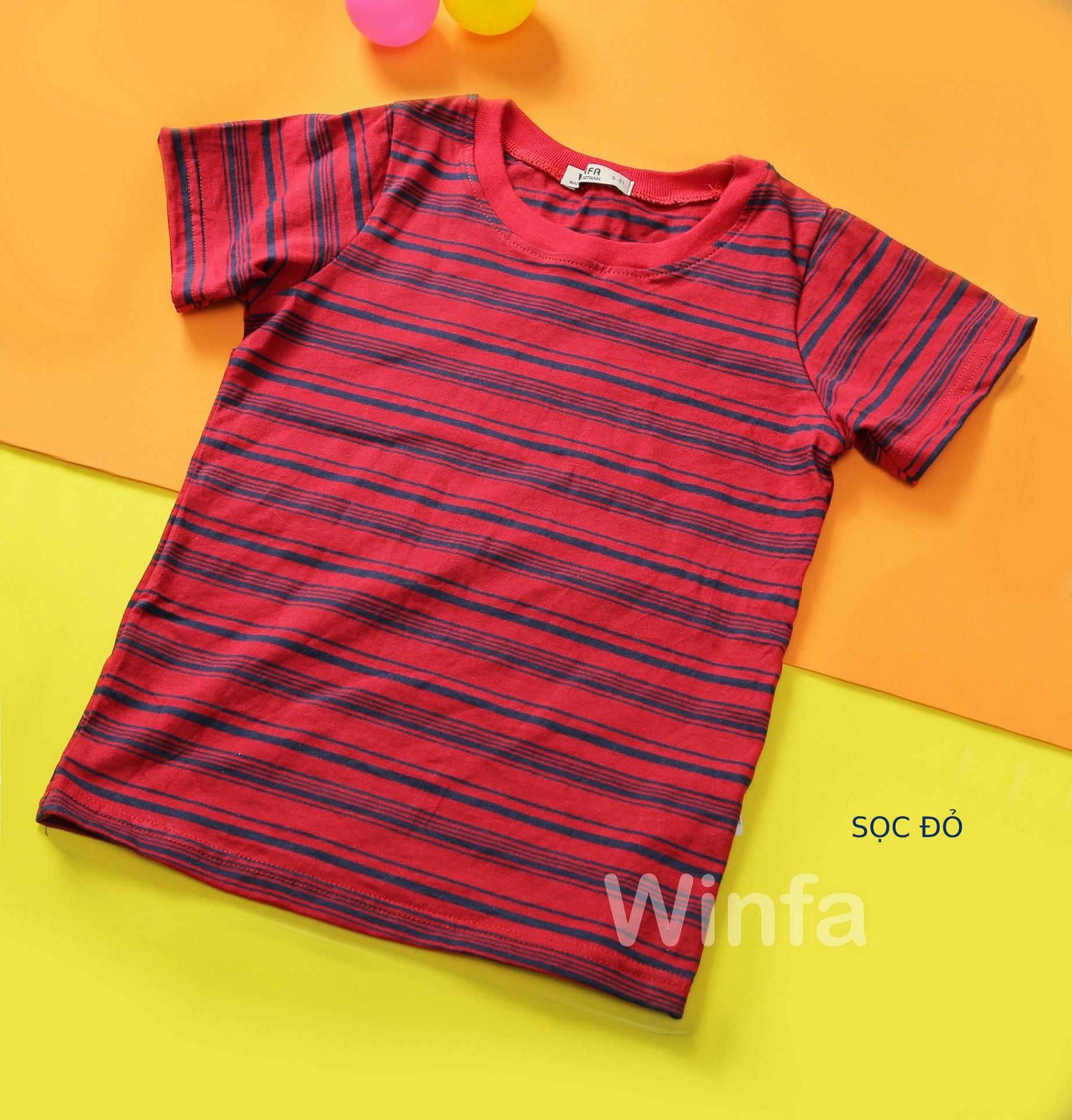 [HCM]COMBO 3 ÁO THUN  WINFA - COTTON THIÊN NHIÊN