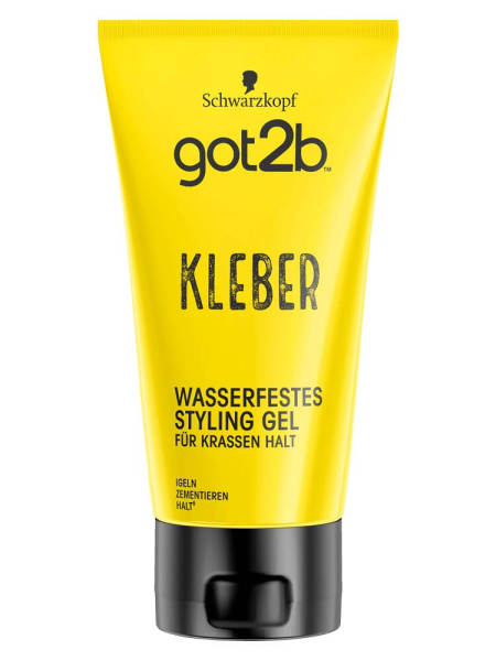 Keo vuốt tóc nam cứng Schwarzkopf Got2b Kleber Wasserfest, gel vuốt tóc nam tạo kiểu, keo vuốt tóc nam giữ nếp tóc, 150ml giá rẻ