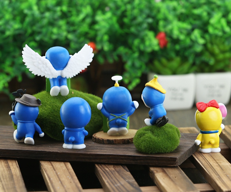 Set 6 mô hình Doraemon siêu cute-Mẫu 6