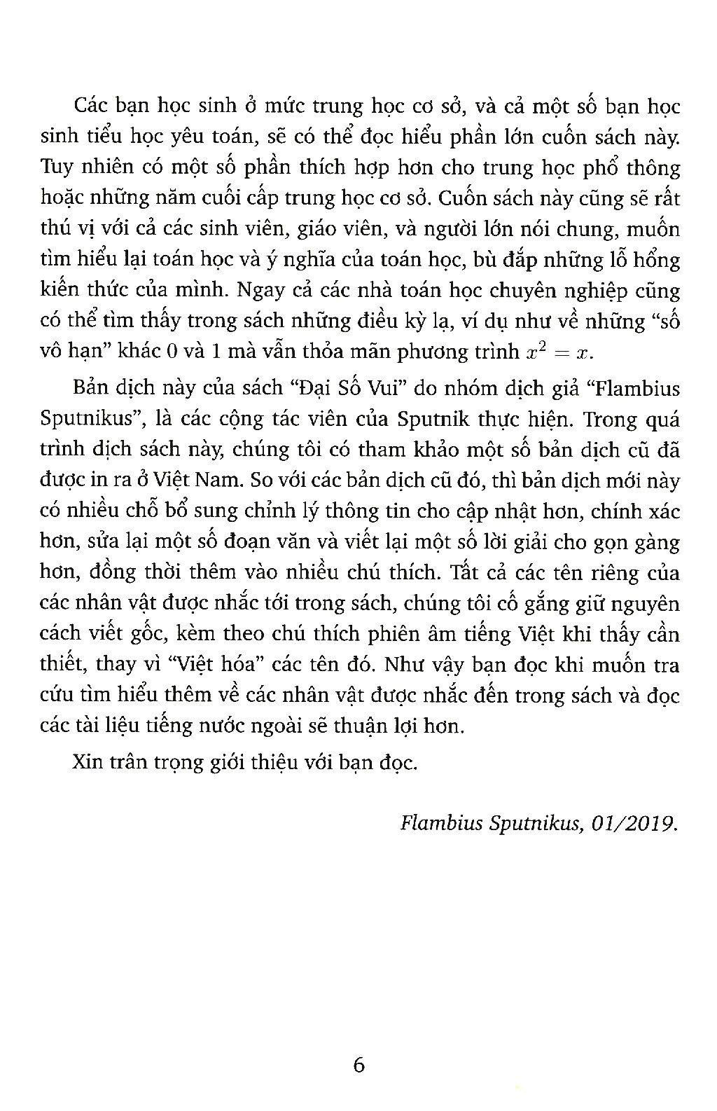 Fahasa - Đại Số Vui (Tái Bản)