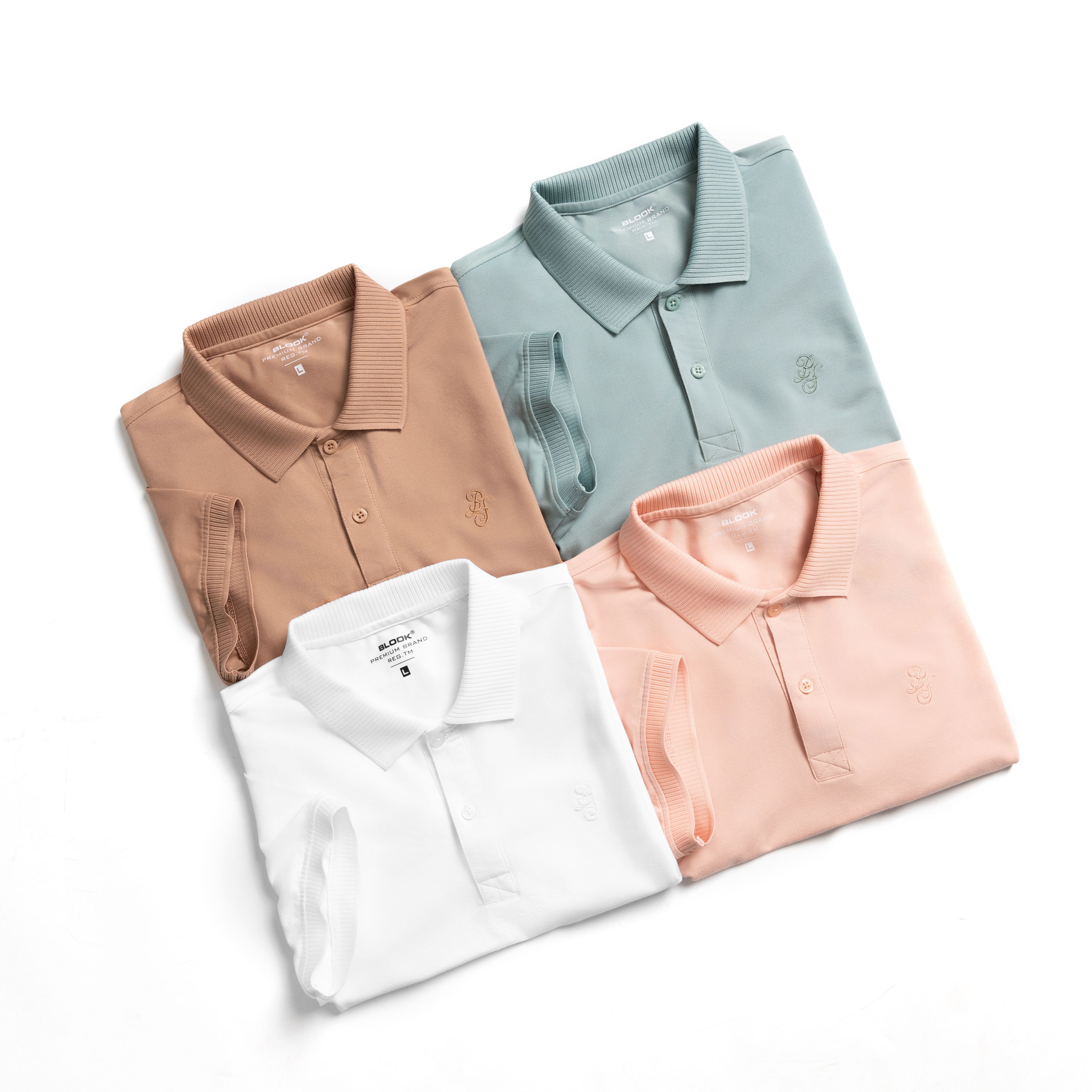 ÁO THUN POLO NAM BLOOK - MÃ 35656