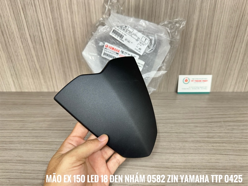 Mão ex 150 led đen nhám yamaha