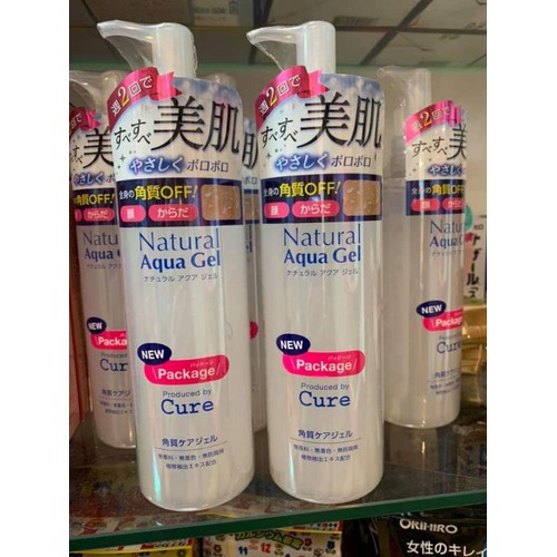 Tẩy da chết Cure Nature Aqua Gel 250ml