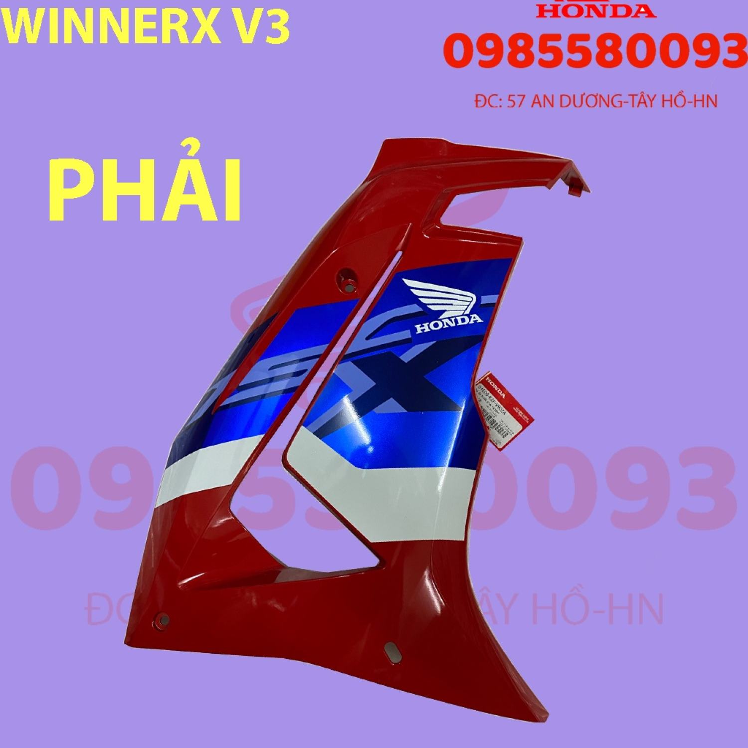 DÀN ÁO WINNER X V3 2022 MÀU ĐỎ HRC ( CÓ BÁN LẺ)