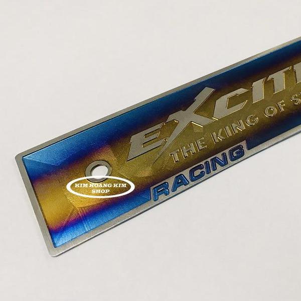 Bảng tên TITANIUM 3D dành cho EXCITER (100% TITAN)