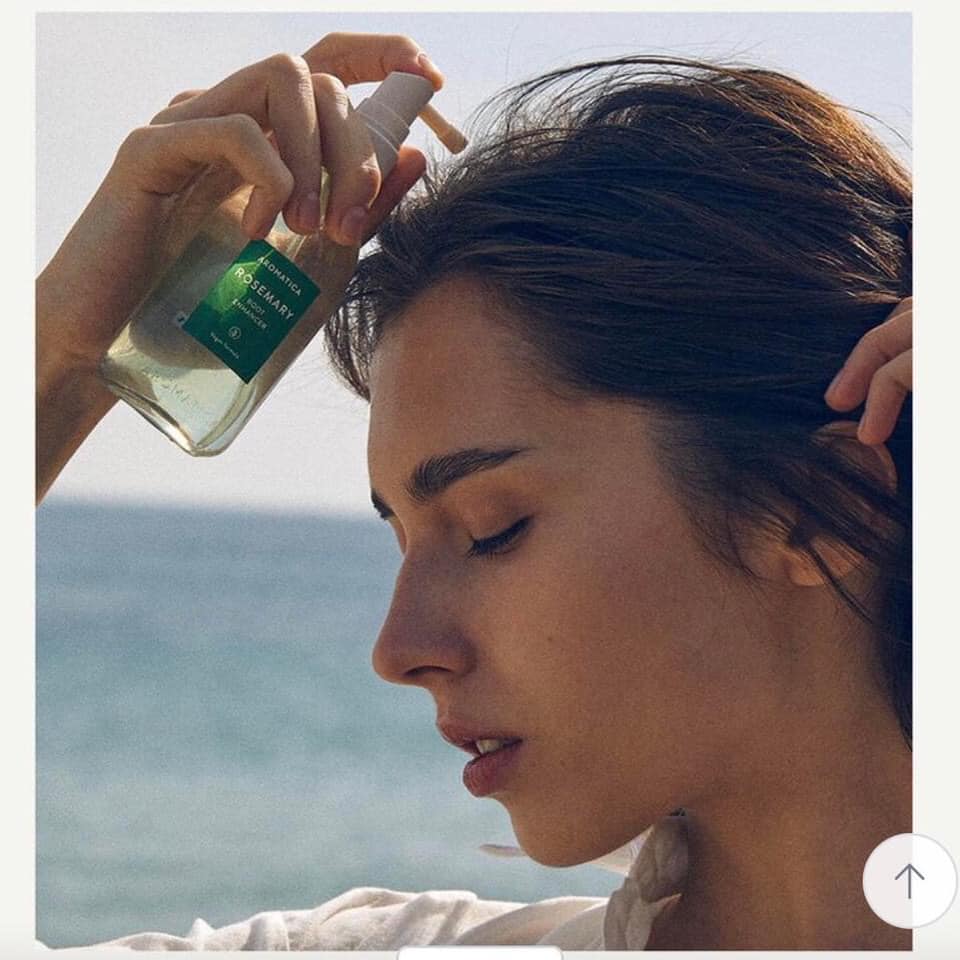 Xịt dưỡng tóc, kích thích mọc tóc AROMATICA Rosemary Root Enhancer 100ml