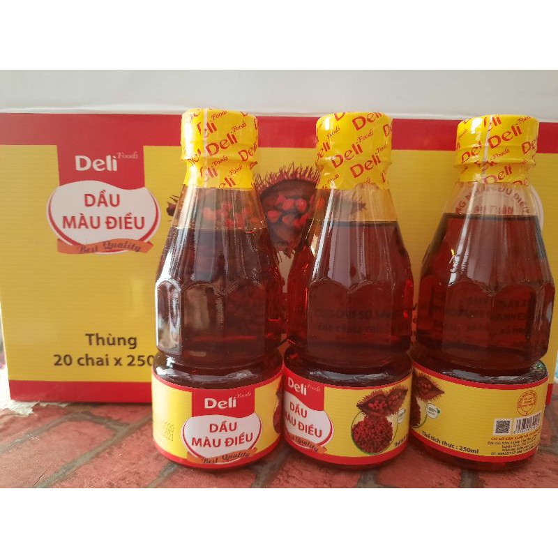 Dầu Điều Đỏ DELI chai 250ml