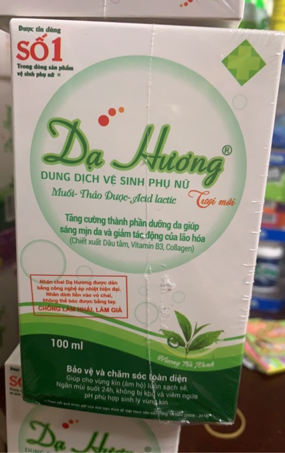 Dung Dịch Vệ Sinh Phụ Nữ Dạ Hương 100ml