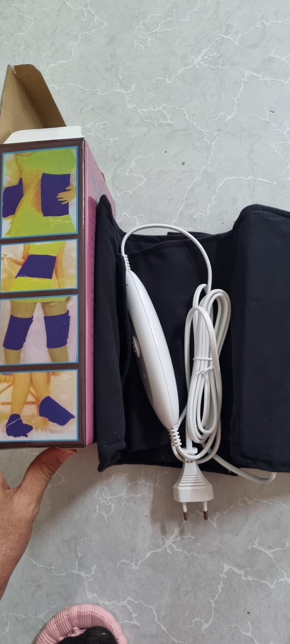 Đai quấn nóng giảm mỡ Heating Pad Nanocare