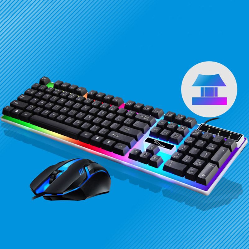 (HCM) Combo chuột và bàn phím chuyên game giá rẻ G21B (màu đen)