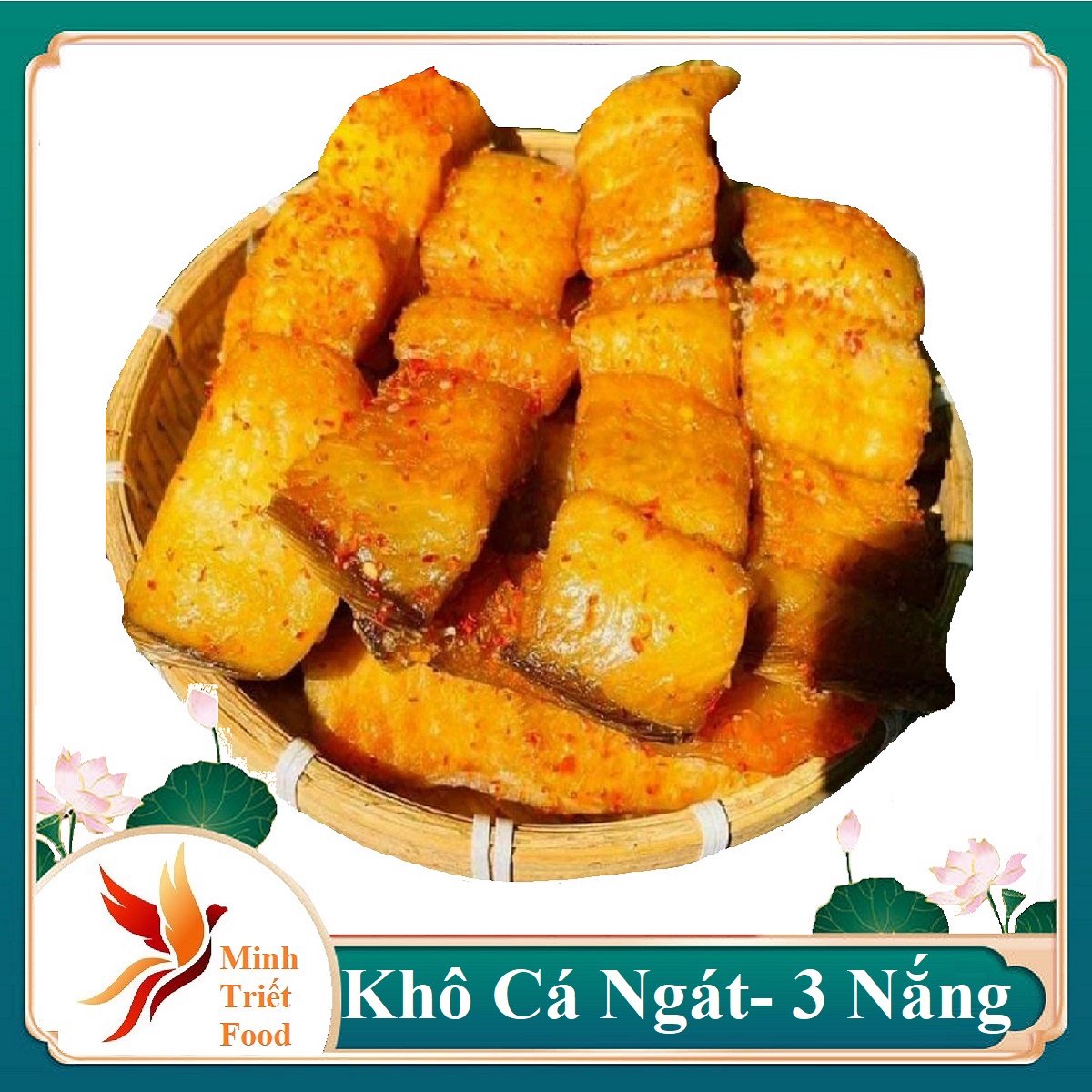 Khô Cá Ngát 3 nắng ướp gia vị vừa ăn, không xương, hàng tươi đến miếng cuối cùng - Đặc Biệt 3 Nắng trọng lượng 1kg và 250gr